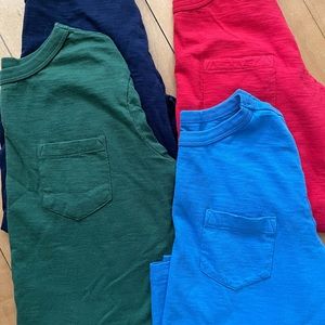 ❤️ Primary 4 Long Sleeve Pocket Tees